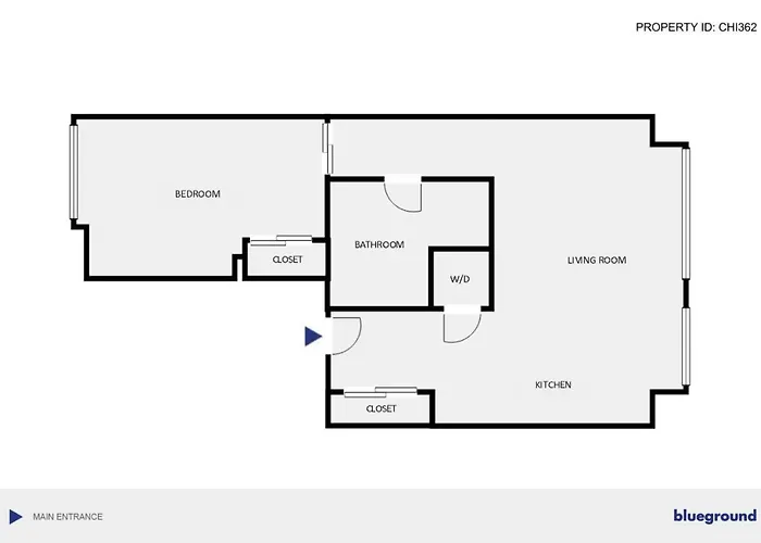 River N 1br W Gym Pool Nr L Stop Chi-362 *